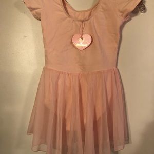 Big Girl Ballet set shoes, tights, skirted leotard